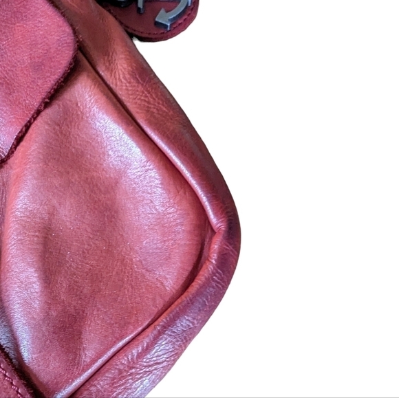 😃Harbour 2nd red leather crossbody bag - Picture 7 of 9